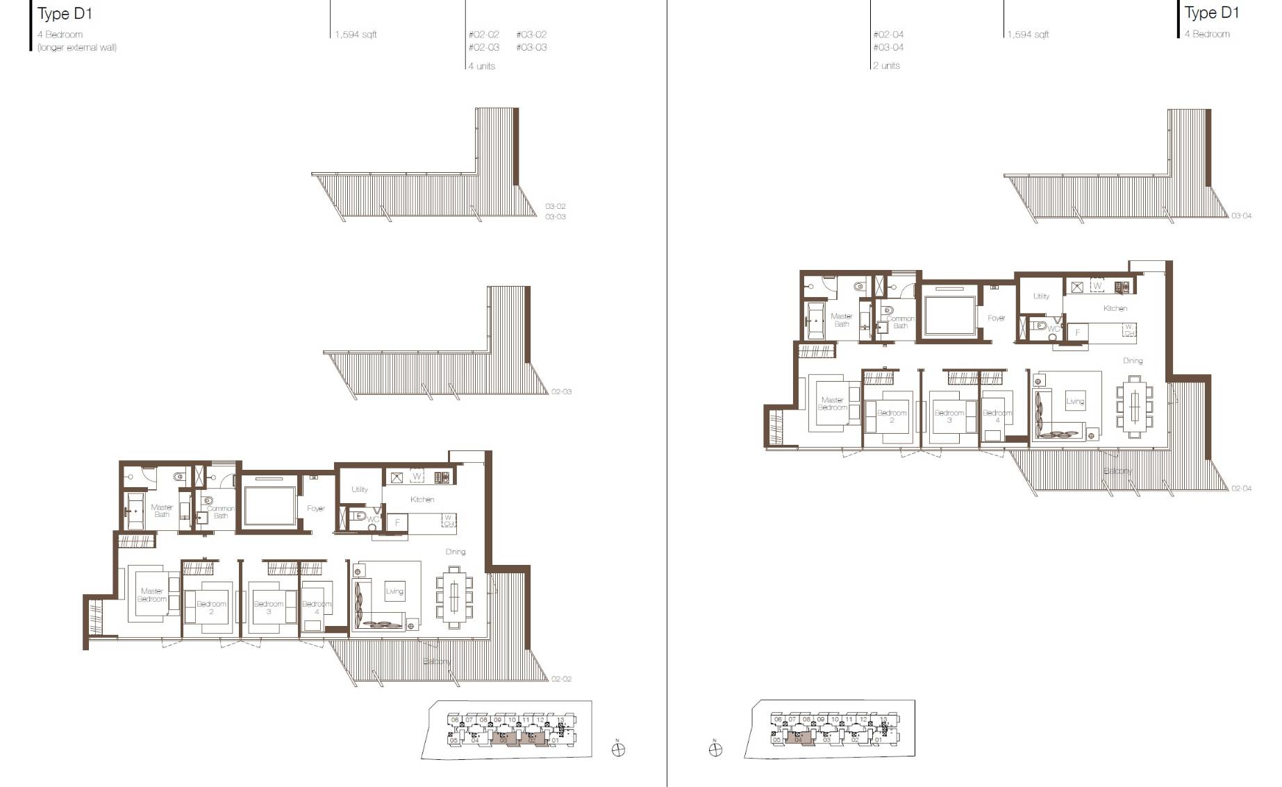 Cluny Park 1 Bedroom Floor Plan 3